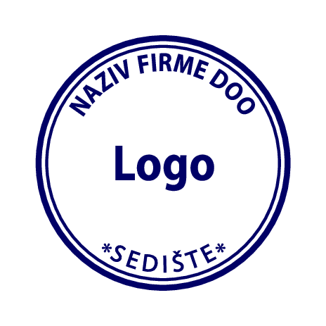 Pečat firme sa PIB-om