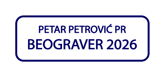 Primer otiska pečata preduzetnika — okrugli oblik